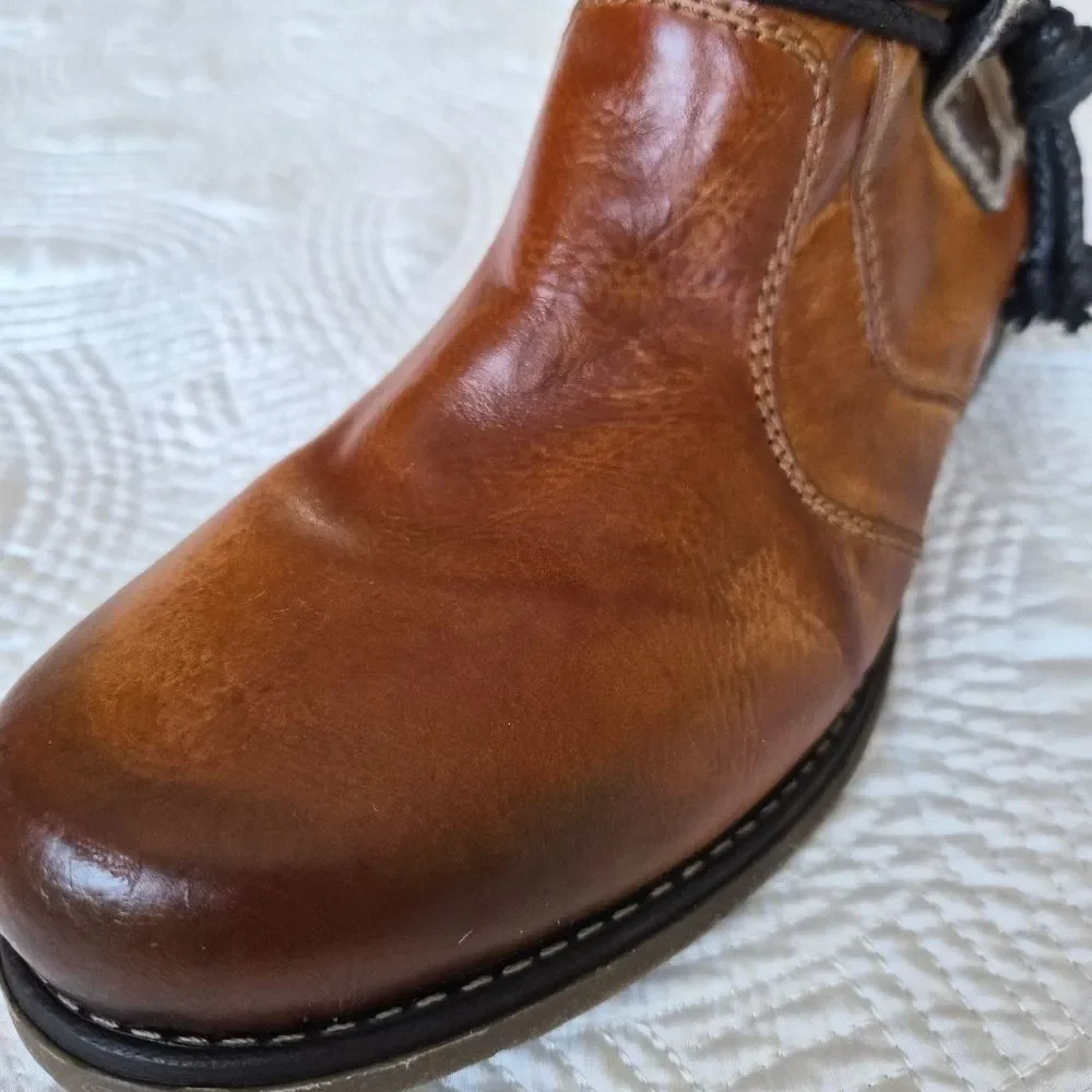 VGUC Rieker Fee 93 Cuffed Bootie EU 42